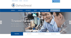 Desktop Screenshot of chathamfinancial.com